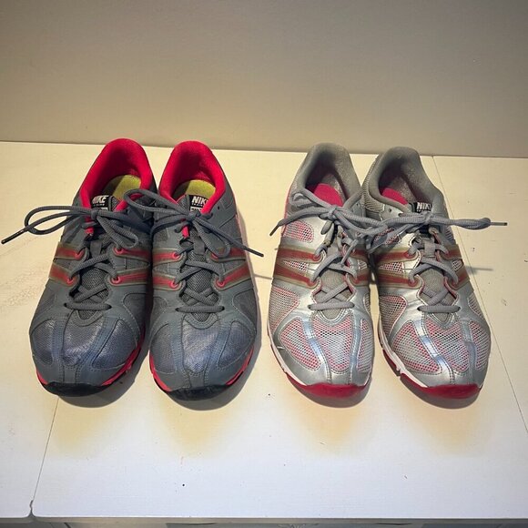 Nike Max Trainer Excel Fly Wire Silver Cross Trainer Sneakers, Size 9 - Picture 10 of 11